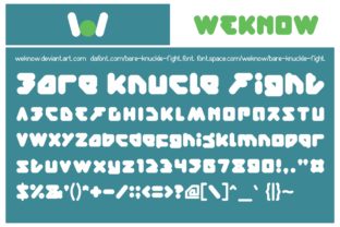 Bare Knuckle Fight Font: A Bold Choice for Modern Design