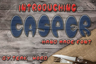 Casper: A Scary Good Display Font with a Cartoonish Vibe That Elevates Design Projects