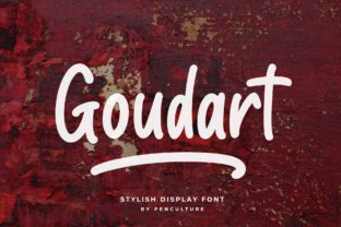 Discover the Beauty of Goudart and Goudart: A Strong and Joyful Display Font