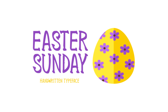 Easter Sunday Font: A Playful Design Tool for Creatives