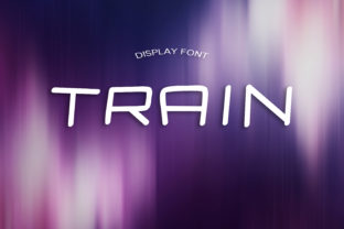 Exploring the World of Train and Train: A Futuristic Display Font with Quirky Charm