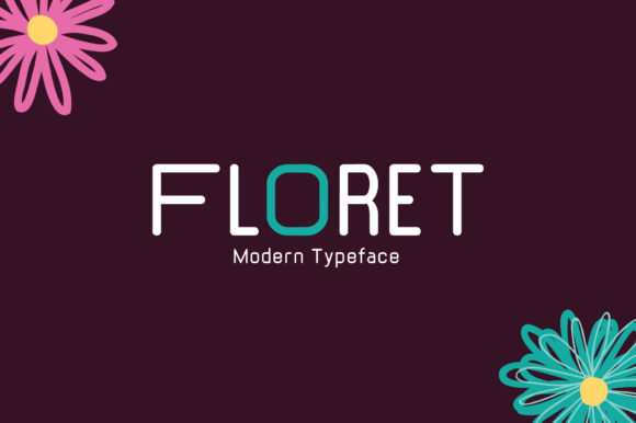Floret: A Modern Sans Serif Display Font for Creative and Professional Use