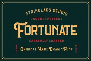 Fortunate: A Display Font That Captures the Spirit of Modern Creativity