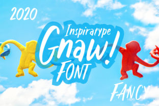 Gnaw: A Playful Font for Bold Creativity