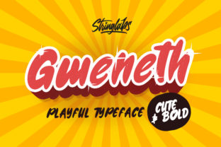 Gweneth: A Magical Font for Creative Expression