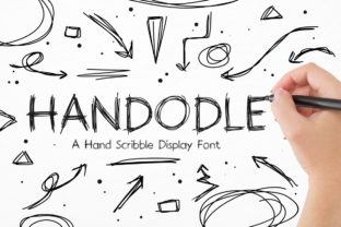 Handodle: A Modern Display Font with an Unfiltered Twist