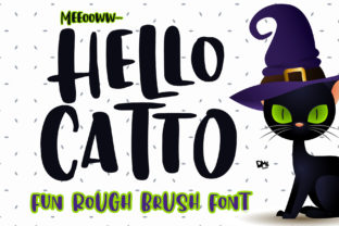 Hello Catto: A Versatile Handwritten Font for Creative Projects