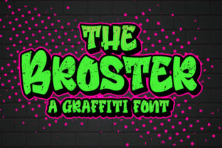 The Broster: A Playful Font for Creative Expression