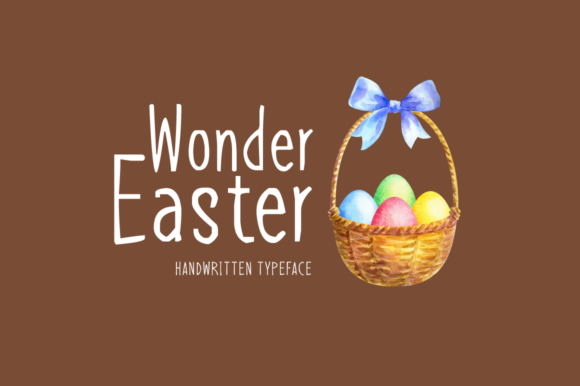 Wonder Easter: A Versatile Handwritten Font for Creative Projects