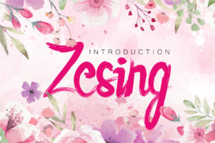 Zesing: A Timeless Script Font for Modern Creativity